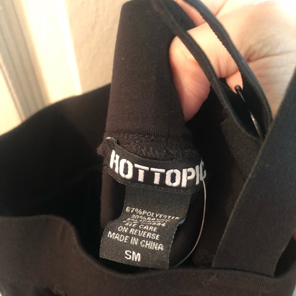 Hot Topic Black Suspender Skirt - Picture 5 of 5